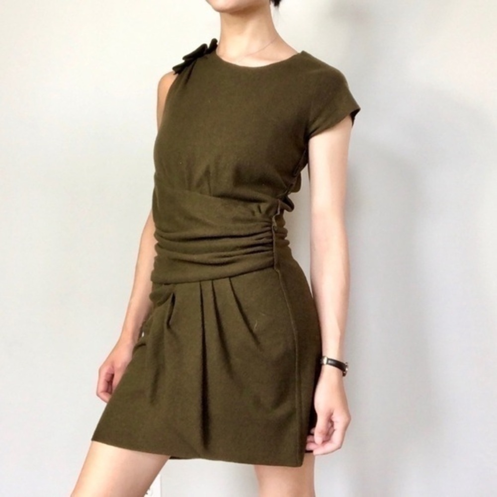 Isabel Marant Etoile asymmetric wool dress